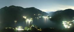 Archiv Foto Webcam Valle di Ledro - Blick auf den Ledrosee 23:00