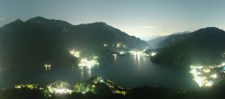 Archiv Foto Webcam Valle di Ledro - Blick auf den Ledrosee 23:00