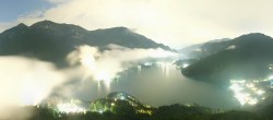 Archiv Foto Webcam Valle di Ledro - Blick auf den Ledrosee 23:00