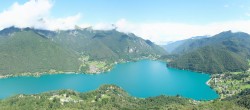 Archiv Foto Webcam Valle di Ledro - Blick auf den Ledrosee 13:00