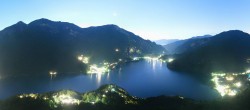 Archiv Foto Webcam Valle di Ledro - Blick auf den Ledrosee 03:00
