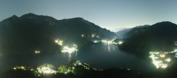 Archiv Foto Webcam Valle di Ledro - Blick auf den Ledrosee 01:00