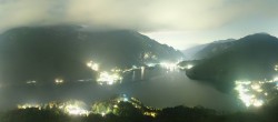 Archiv Foto Webcam Valle di Ledro - Blick auf den Ledrosee 21:00