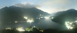 Archiv Foto Webcam Valle di Ledro - Blick auf den Ledrosee 23:00
