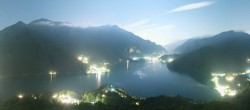 Archiv Foto Webcam Valle di Ledro - Blick auf den Ledrosee 03:00