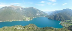 Archiv Foto Webcam Valle di Ledro - Blick auf den Ledrosee 13:00