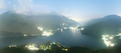 Archiv Foto Webcam Valle di Ledro - Blick auf den Ledrosee 23:00