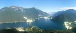 Archiv Foto Webcam Valle di Ledro - Blick auf den Ledrosee 23:00