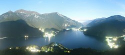 Archiv Foto Webcam Valle di Ledro - Blick auf den Ledrosee 01:00