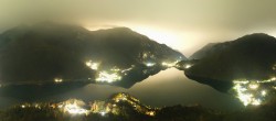Archiv Foto Webcam Valle di Ledro - Blick auf den Ledrosee 23:00
