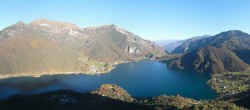Archiv Foto Webcam Valle di Ledro - Blick auf den Ledrosee 13:00