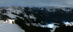 Archiv Foto Webcam Westendorf - Bergstation Fleiding 23:00