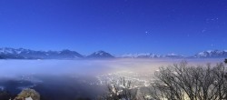 Archiv Foto Webcam Viktorsberg - Blick auf Feldkirch 01:00