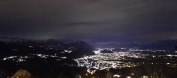 Archiv Foto Webcam Viktorsberg - Blick auf Feldkirch 23:00