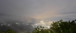 Archiv Foto Webcam Viktorsberg - Blick auf Feldkirch 23:00