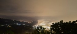 Archiv Foto Webcam Viktorsberg - Blick auf Feldkirch 23:00