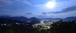 Archiv Foto Webcam Viktorsberg - Blick auf Feldkirch 23:00