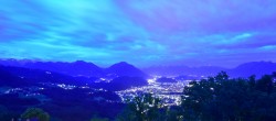 Archiv Foto Webcam Viktorsberg - Blick auf Feldkirch 03:00