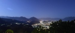 Archiv Foto Webcam Viktorsberg - Blick auf Feldkirch 01:00
