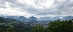 Archiv Foto Webcam Viktorsberg - Blick auf Feldkirch 19:00