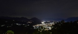 Archiv Foto Webcam Viktorsberg - Blick auf Feldkirch 23:00