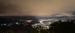 Archiv Foto Webcam Viktorsberg - Blick auf Feldkirch 23:00