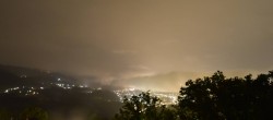 Archiv Foto Webcam Viktorsberg - Blick auf Feldkirch 23:00