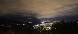 Archiv Foto Webcam Viktorsberg - Blick auf Feldkirch 23:00