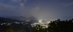 Archiv Foto Webcam Viktorsberg - Blick auf Feldkirch 03:00