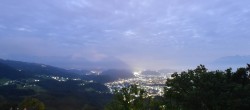 Archiv Foto Webcam Viktorsberg - Blick auf Feldkirch 23:00