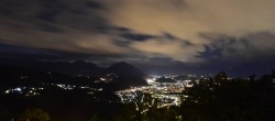Archiv Foto Webcam Viktorsberg - Blick auf Feldkirch 23:00