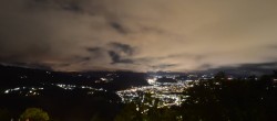 Archiv Foto Webcam Viktorsberg - Blick auf Feldkirch 23:00