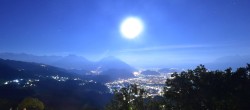 Archiv Foto Webcam Viktorsberg - Blick auf Feldkirch 23:00