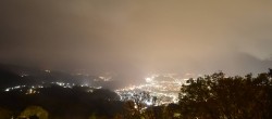 Archiv Foto Webcam Viktorsberg - Blick auf Feldkirch 23:00