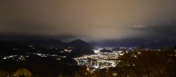 Archiv Foto Webcam Viktorsberg - Blick auf Feldkirch 23:00
