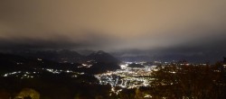 Archiv Foto Webcam Viktorsberg - Blick auf Feldkirch 23:00