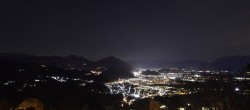 Archiv Foto Webcam Viktorsberg - Blick auf Feldkirch 23:00