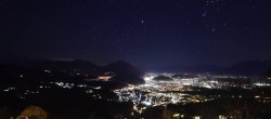 Archiv Foto Webcam Viktorsberg - Blick auf Feldkirch 02:00