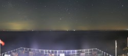 Archiv Foto Webcam Amrum - Strandbar Wittdün 01:00