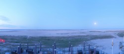 Archiv Foto Webcam Amrum - Strandbar Wittdün 03:00