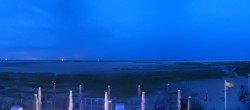 Archived image Webcam Amrum - Beach Bar Wittdün 01:00