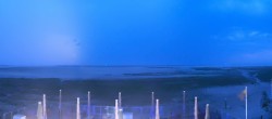 Archiv Foto Webcam Amrum - Strandbar Wittdün 01:00