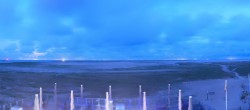 Archiv Foto Webcam Amrum - Strandbar Wittdün 01:00