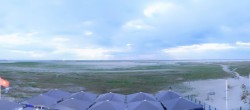 Archiv Foto Webcam Amrum - Strandbar Wittdün 01:00