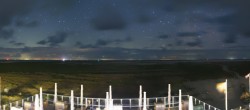 Archiv Foto Webcam Amrum - Strandbar Wittdün 23:00