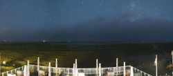 Archiv Foto Webcam Amrum - Strandbar Wittdün 23:00