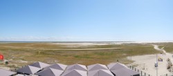 Archived image Webcam Amrum - Beach Bar Wittdün 13:00