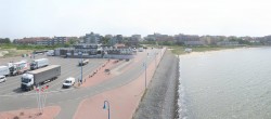 Archived image Webcam Amrum Island - Ferry dock Wittdün 13:00