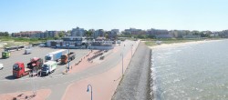 Archiv Foto Webcam Insel Amrum - Fähranleger Wittdün 13:00