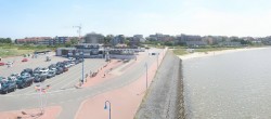 Archiv Foto Webcam Insel Amrum - Fähranleger Wittdün 13:00